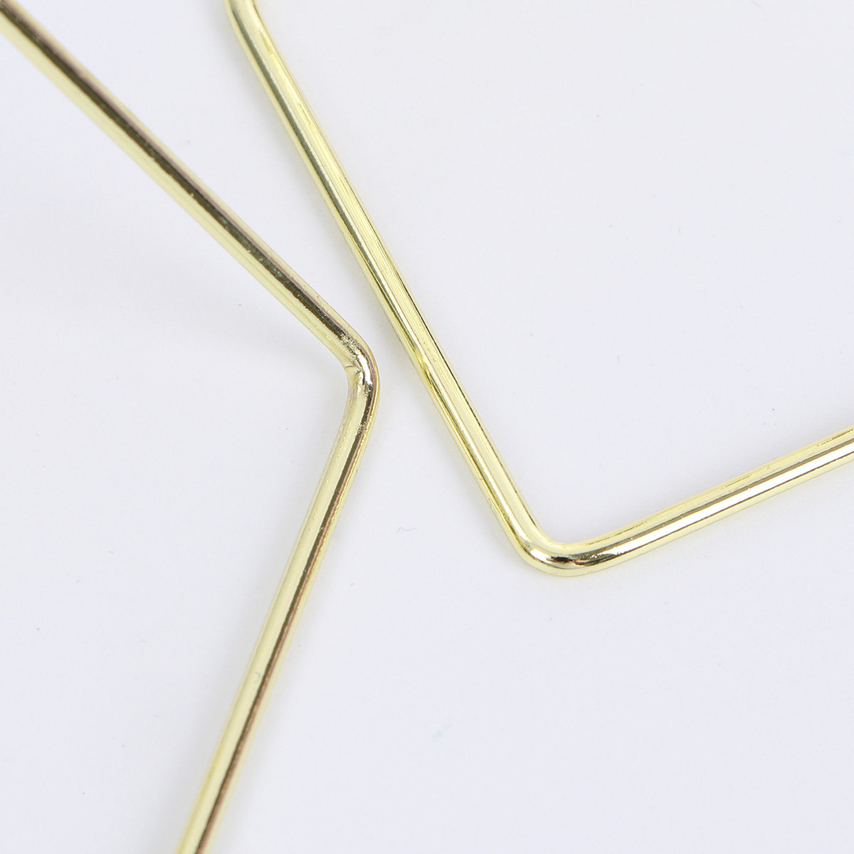 Table Number Gold - 16 ชิ้น ที่วางการ์ด รูปภาพ กระดาษโน้ต แบบเงางาม
