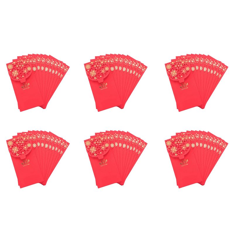 ABZC-60PCS ซองอั่งเปาจีน ซองใส - Wedding Envelopes บทวิจารณ์และราคา