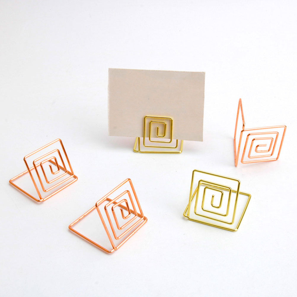16 ชิ้น ที่วางการ์ด รูปภาพ กระ - Table Number Gold บทวิจารณ์และราคา