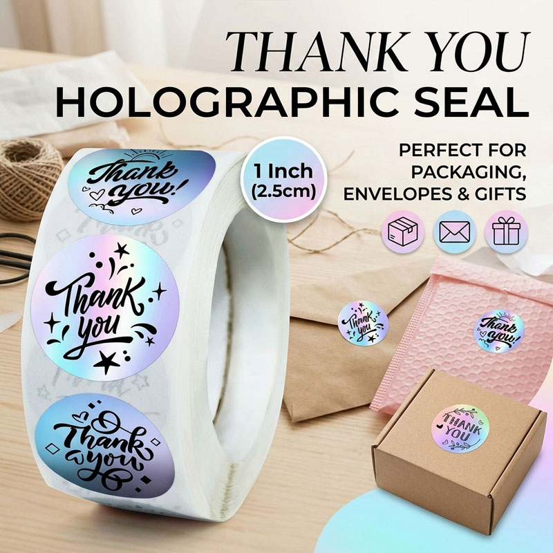 สติกเกอร์ขอบคุณลายเลเซอร์ ฉลาก - Wedding Envelopes บทวิจารณ์และราคา