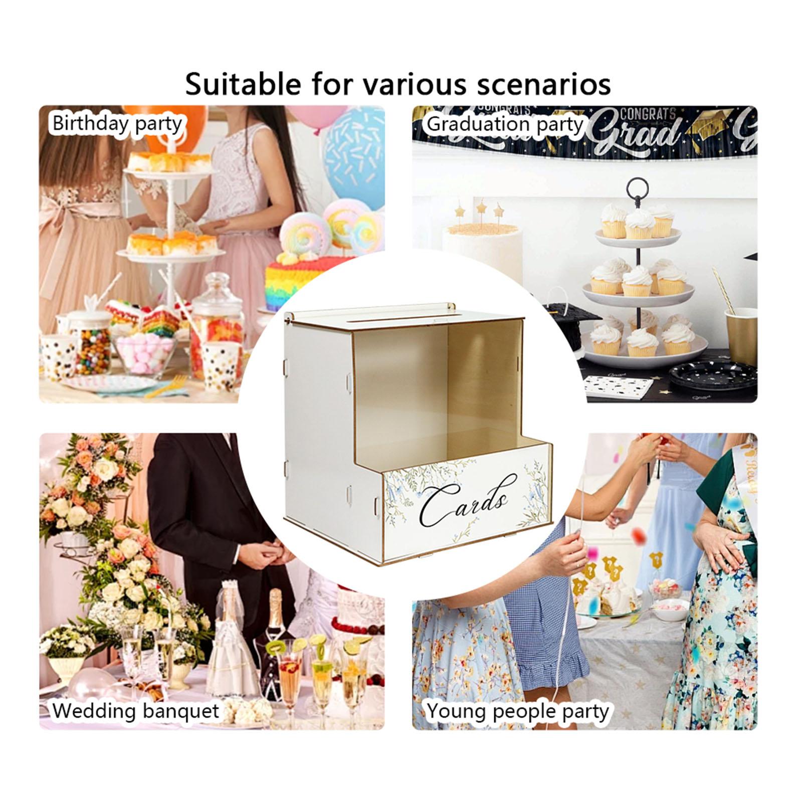 กล่องใส่การ์ดแต่งงานสไตล์รัสติ - Wedding Card Box บทวิจารณ์และราคา