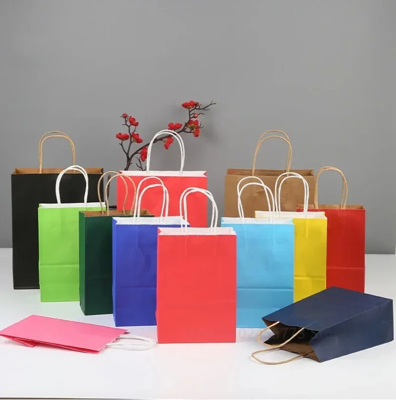 100 ชิ้น/ล็อต ถุงกระดาษคราฟท์ม - Wedding/Event Supply Store บทวิจารณ์และราคา